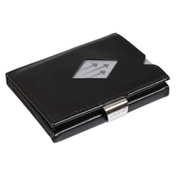 EXENTRI EX M 501 wallet/card case/travel document holder Black Genuine leather