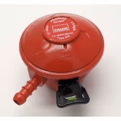 CALOR GAS Brand 27mm Clip on Pato Gas Regulator 1Mt Hose/Pipe & 2 Clips 5 Year Warranty