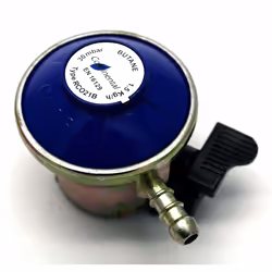 Butane Gas Regulator With 2M Hose & 2 Clips Fits Calor Gas/Flogas 21Mm Cylinder