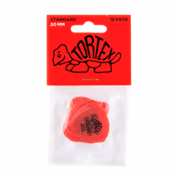 Dunlop Tortex Standard .50mm Red Guitar Pick - 12 Pack