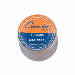 Champion Sports 4X36MT 4 in. x 36 Yards Mat Tape, Clear