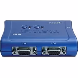 Trendnet TK-207K KVM switch Blue - Additional view 4