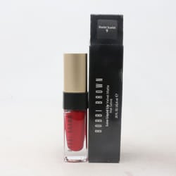 ) Bobbi Brown Luxe Liquid Lip Gloss 0.20oz/6ml New With Box - 9 Starlet Scarlet (Velvet Matte