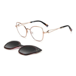 Missoni MIS-0054-CS-DDB MIS 0054 53 CS DDB Opticals with Clip On Sunglasses