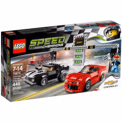 LEGO Speed Champions Chevrolet Camaro Drag Race 75874