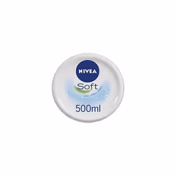 NIVEA Soft (500ml), A Moisturising Cream for Face, Body and Hands with Vitamin E and Jojoba Oil, Hand Cream Moisturises after ...