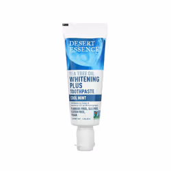 Desert Essence, Tea Tree Oil Whitening Plus Toothpaste, Cool Mint