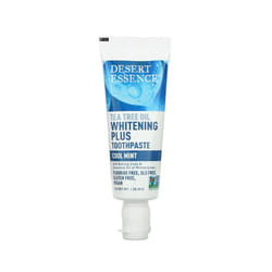 Desert Essence, Tea Tree Oil Whitening Plus Toothpaste, Cool Mint