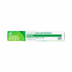 Desert Essence, Tea Tree Oil Ultra Care Toothpaste, Mega Mint, 176g