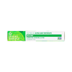 Desert Essence, Tea Tree Oil Ultra Care Toothpaste, Mega Mint, 176g