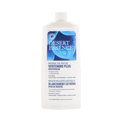 Desert Essence, Whitening Plus Mouthwash, Cool Mint, 16 fl oz (480 ml)