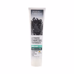 Desert Essence, Activated Charcoal Toothpaste, Fresh Mint, 176g