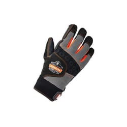 Ergodyne 150-17704 ProFlex 9002 ANSI & ISO-Certified Full-Finger Anti-Vibration Gloves - Black, Large