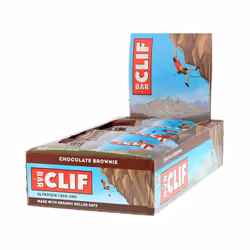 Clif Bar, Energy Bar, Chocolate Brownie, 12 Bars, 68g