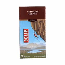 Clif Bar, Energy Bar, Chocolate Brownie, 12 Bars, 68g