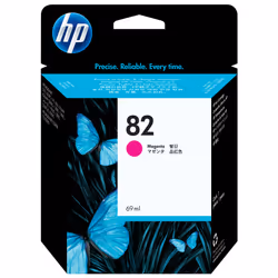 HP 82 69-ml Magenta DesignJet Ink Cartridge, High (XL) Yield, Magenta, Dye-based ink, 69 ml, 1 pc(s)