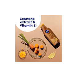 NIVEA SUN Tanning Lotion Moisturiser  Intense Bronze with Vitamine E SPF 6 For All Skin Types  200ml