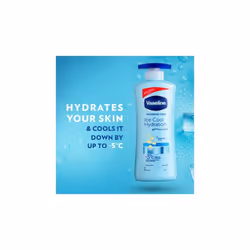 Vaseline Intensive Care  Moisturiser Ice Cool Hydration Body Lotion for all skin types 400ml Pack of 2