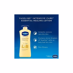Vaseline Intensive Care Body Lotion With Pure Oat Extracts Essential Healing Moisturising Lotion For Dry Skin And Hands 725ml