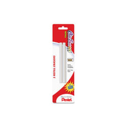 Pentel  Eraser Refill- Nonabrasive- 2-PK- White