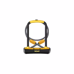On-Guard 8005 Pitbull Keyed Shackle Lock - 11.5 x 23.0 cm, Black