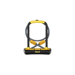 On-Guard 8005 Pitbull Keyed Shackle Lock - 11.5 x 23.0 cm, Black