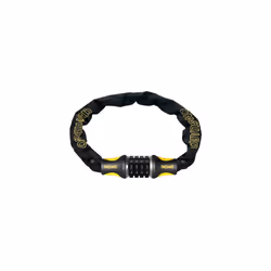 On-Guard Mastiff Combo-8022 Combo Chain Lock - Black, 8.0 x 0.8 cm
