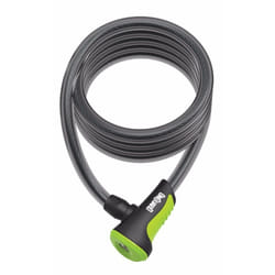 OnGuard Neon Coil Cable Lock - 1800 X 12 MM, Green