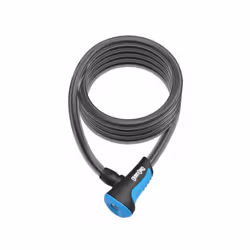 OnGuard Neon Coil Cable Lock - 1800 X 10 MM, Blue