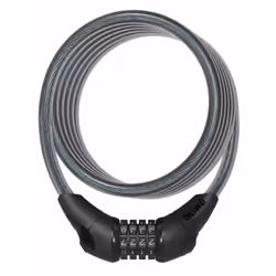 OnGuard Neon Combo Cable Lock - 1800 X 12 MM, Black