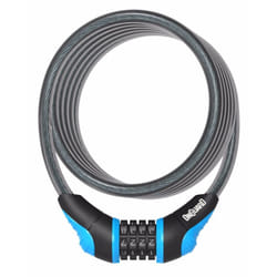 OnGuard Neon Combo Cable Lock - 1800 X 10 MM, Blue