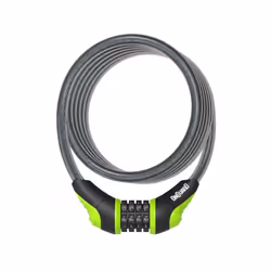 OnGuard Neon Combo Cable Lock - 1800 X 10 MM, Green
