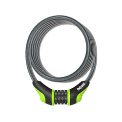 OnGuard Neon Combo Cable Lock - 1800 X 10 MM, Green