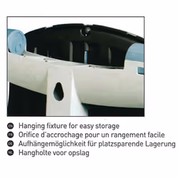Ironing Board KETER - comfortable folding mechanism - Extremely DURABLE comfort - Additional view 6