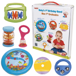 Halilit Baby's First Birthday Band Musical Instrument Gift Set