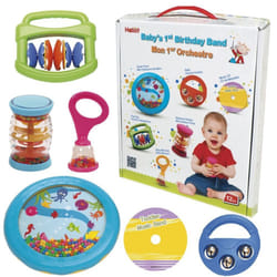 Halilit Baby's First Birthday Band Musical Instrument Gift Set
