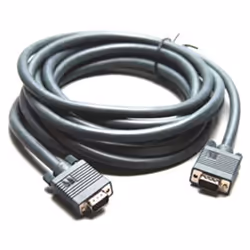 Kramer Electronics HD15/HD15, 1.8m, 1.8 m, VGA (D-Sub), VGA (D-Sub), Black, Gold, Male/Female