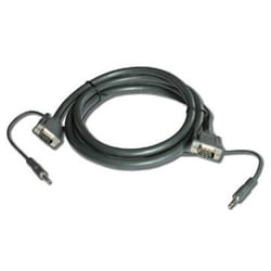 Kramer Electronics C-GMA/GMA-25 7.62 m VGA (D-Sub) + 3.5mm Black