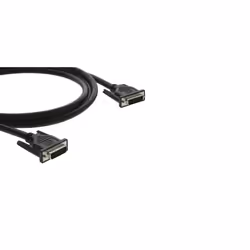 Kramer Electronics C-DM/DM-6, 1.8 m, DVI-D, DVI-D, Male, Male, Black