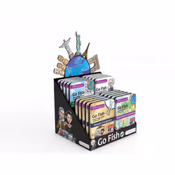 The Purple Cow LANDMARK board/card game Educational