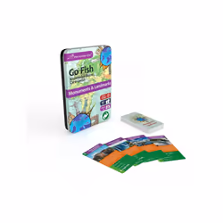 The Purple Cow LANDMARK board/card game Educational