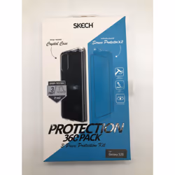 SKECH 360 Protection Pack 3 Piece Kit For Samsung GalaxyS20 Clear Case