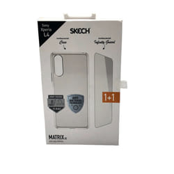 SKECH Sony Xperia L4 Clear Case and Infinity Guard Screen Protector1+1