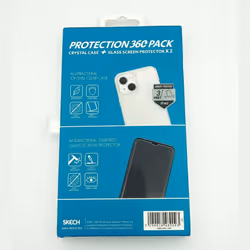 Skech iPhone 13 Protection 360 Pack Drop Tested Clear Case x2 Screen Protector