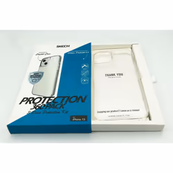 Skech iPhone 13 Protection 360 Pack Drop Tested Clear Case x2 Screen Protector