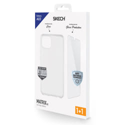 Skech SKBD-A03S21-MTSAB-CLR mobile phone case 16.5 cm (6.5") Cover Transparent