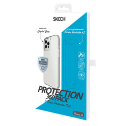 Skech SKB-IPH13-BB mobile phone case 15.5 cm (6.1") Cover Transparent
