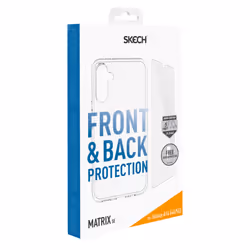 Skech SKB-SSA14CASE-BL mobile phone case 16.8 cm (6.6") Cover Transparent