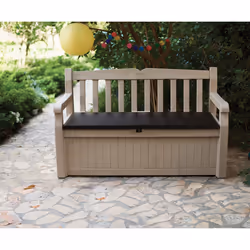Keter Eden outdoor bench Solid Wood