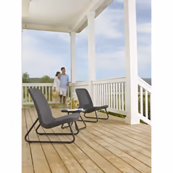 Allibert Rio Patio outdoor furniture set Black, Grey